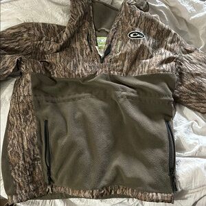 Drake Waterfowl Camo Fleece Jacket